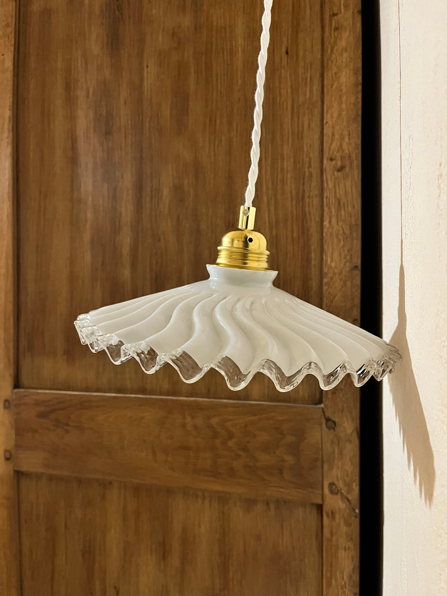 Baladeuse vintage opaline leonce les mimieres