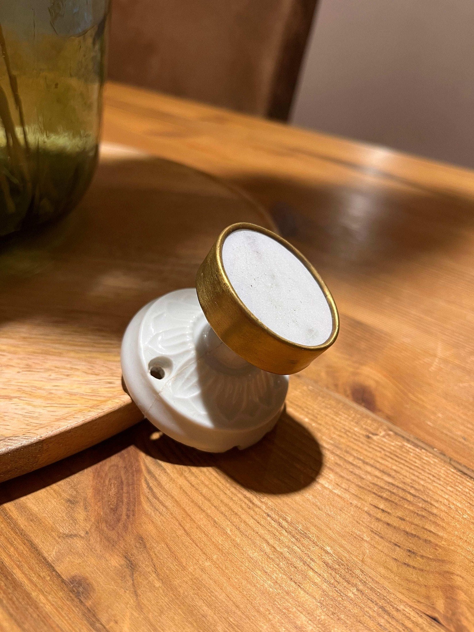 Jasmin - Patère en céramique vintage - lesmimieres