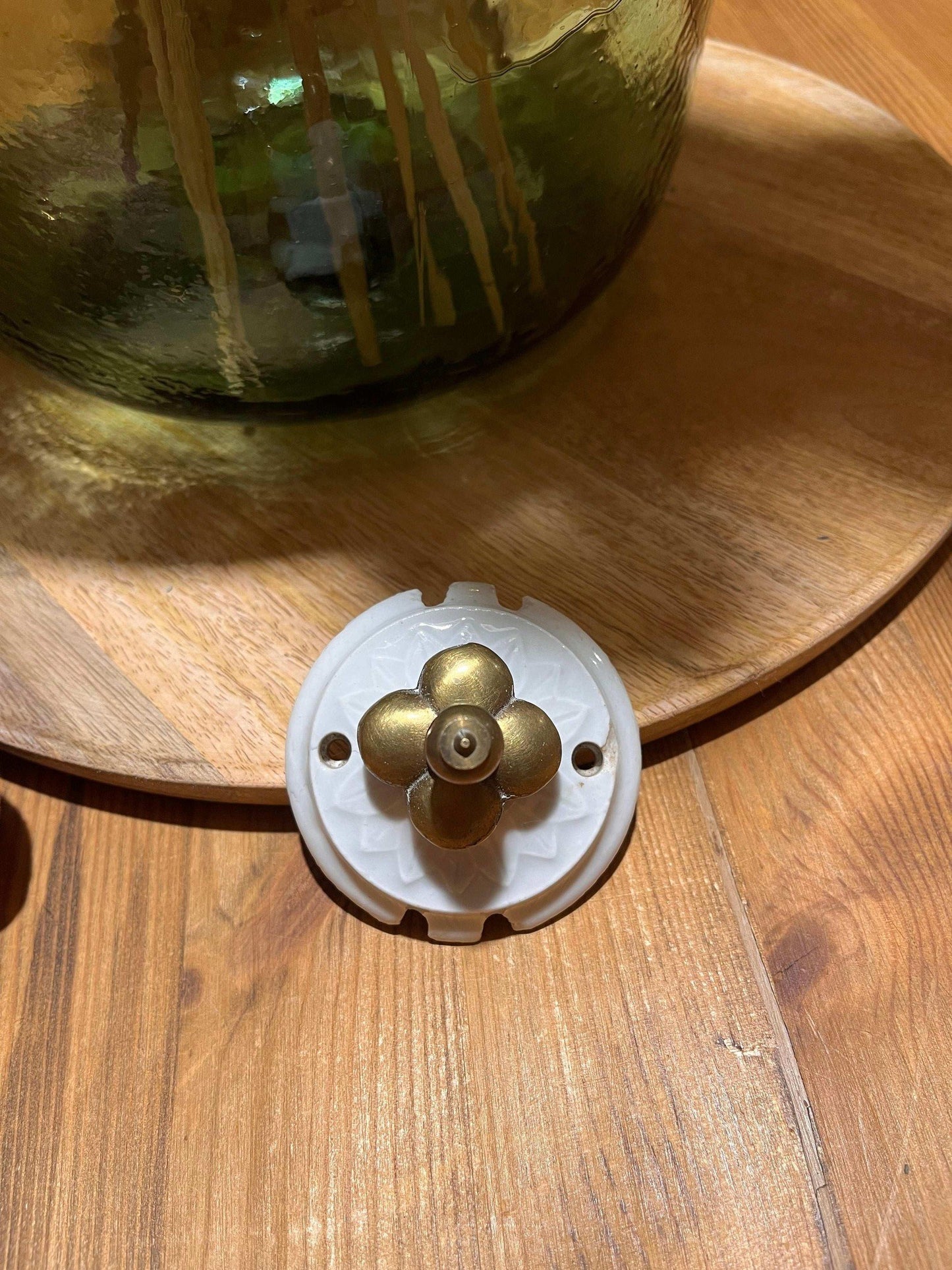 Mimosa - Patère en céramique vintage - lesmimieres