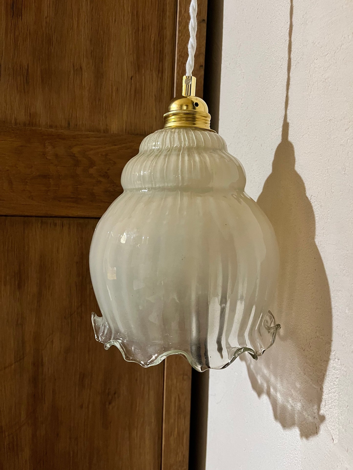 Aurore - Globe en verre pour lampe vintage personnalisée sur mesure - lesmimieres