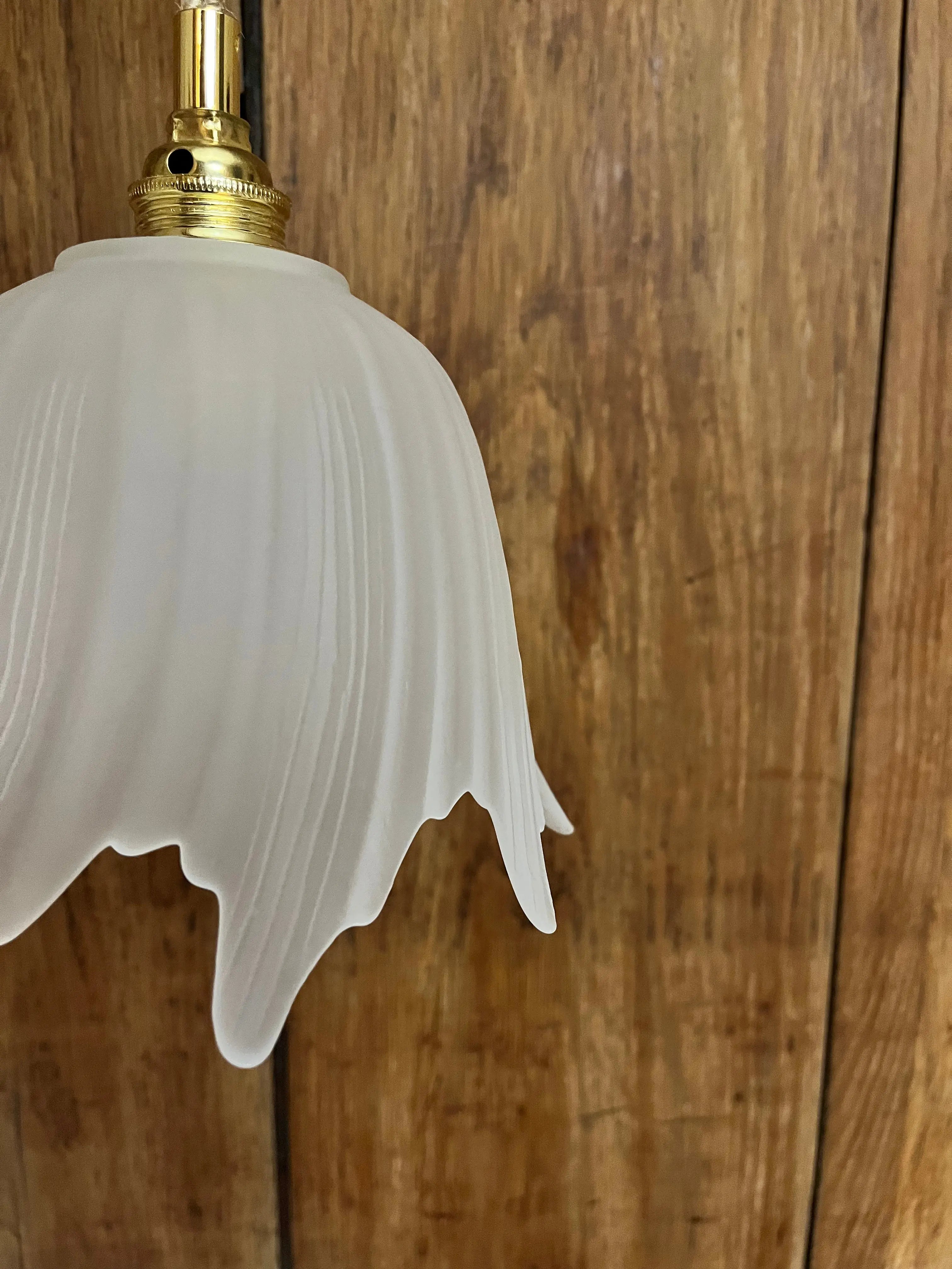 Baladeuse globe en verre vintage Yaëlle - lesmimieres