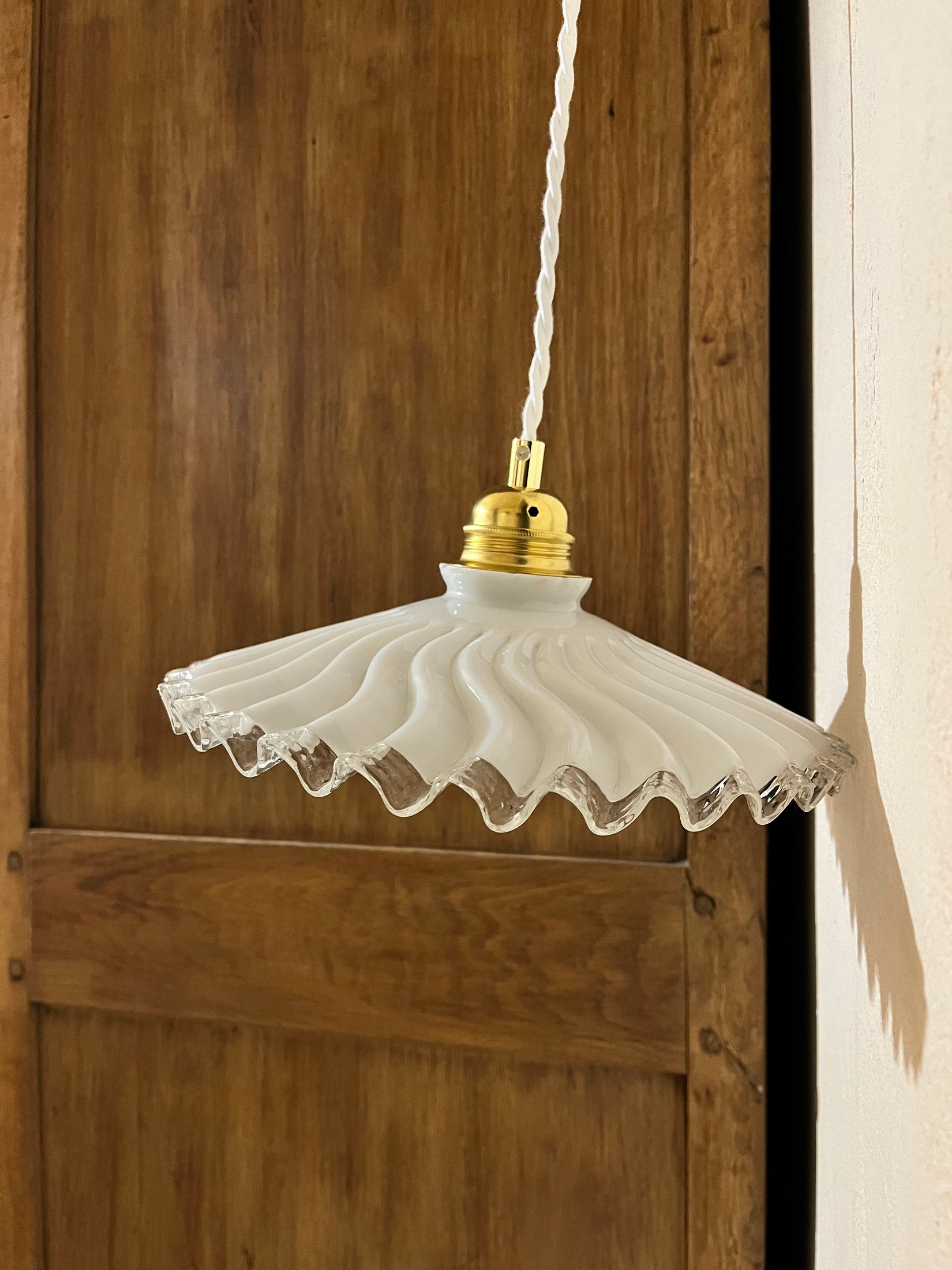 Baladeuse vintage opaline leonce les mimieres