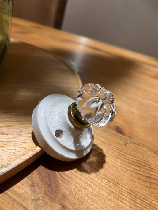 Camélia - Patère en céramique vintage - lesmimieres