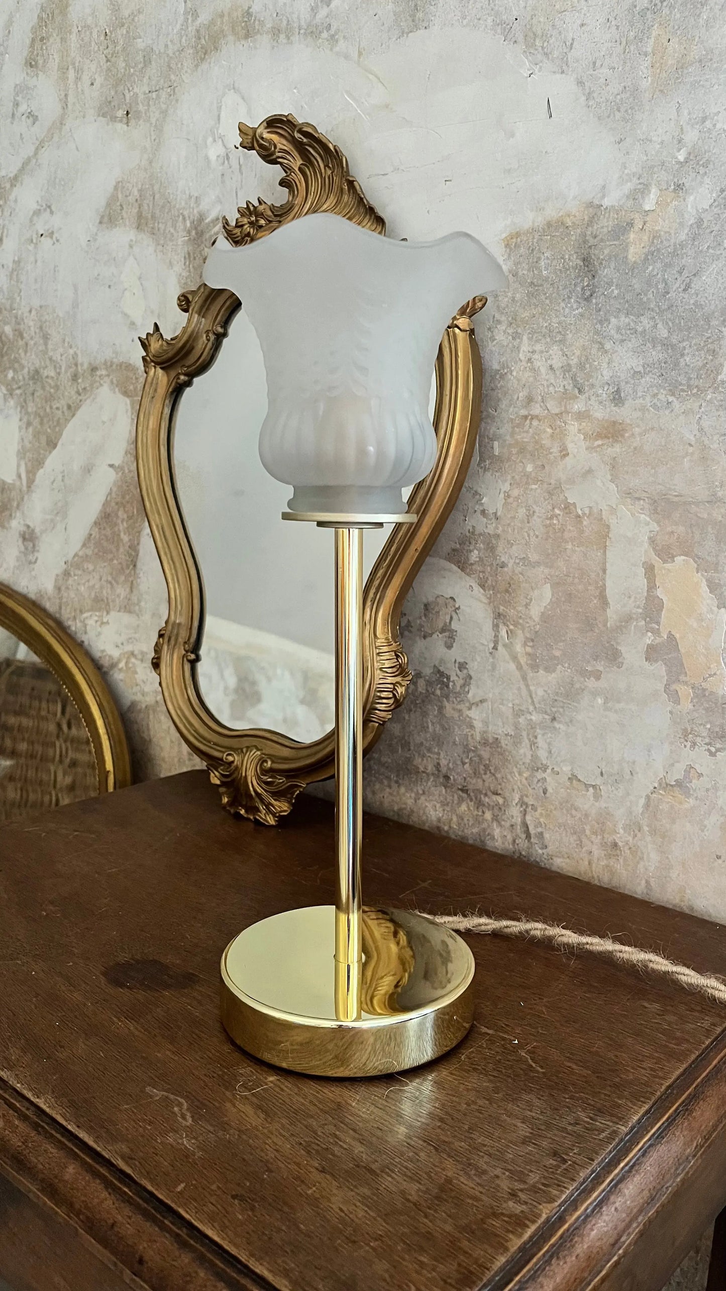 Lampe Vintage sur pied Jacqueline lesmimieres