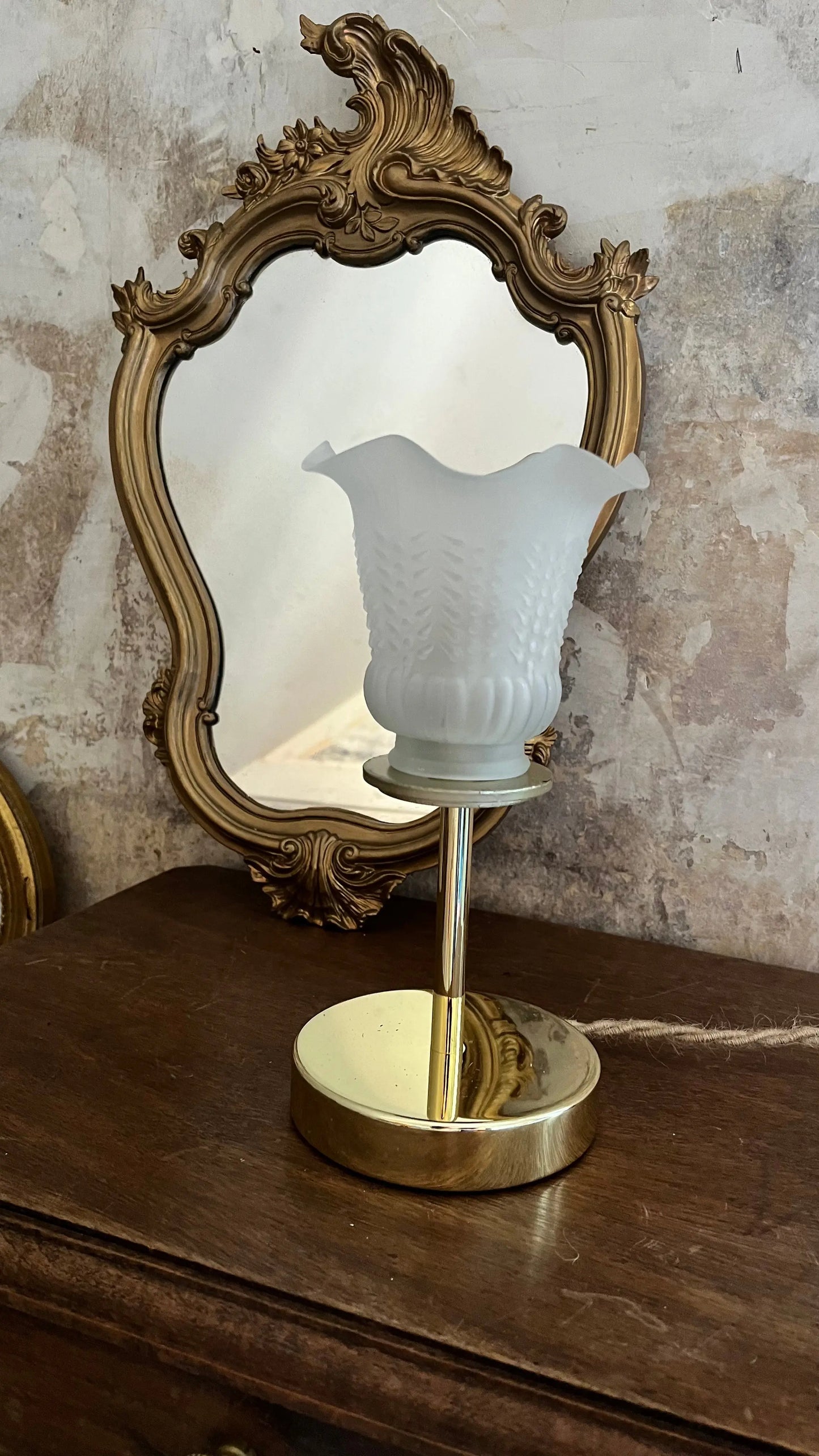 Lampe Vintage sur pied Jacqueline lesmimieres