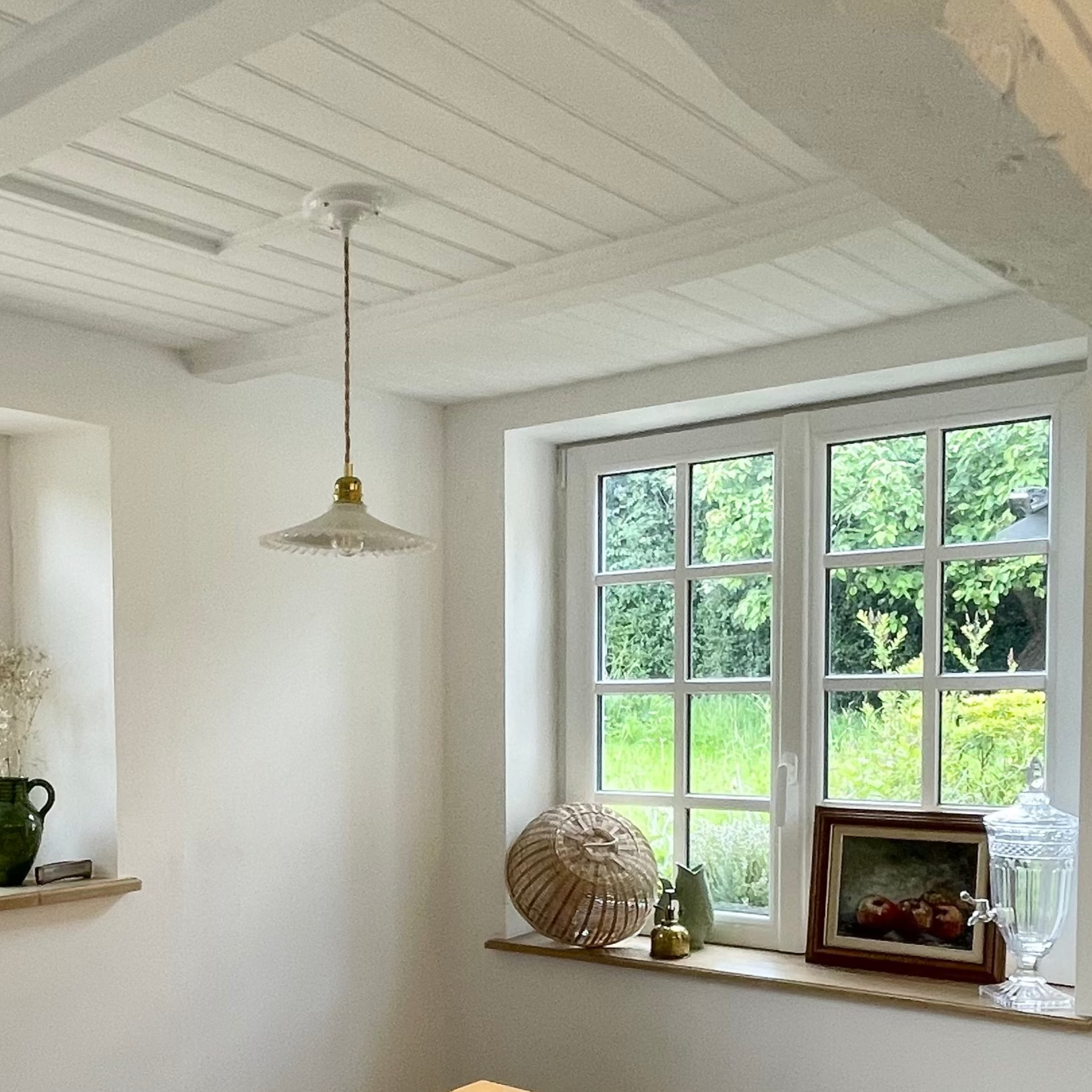 Lampe Suspension vintage 