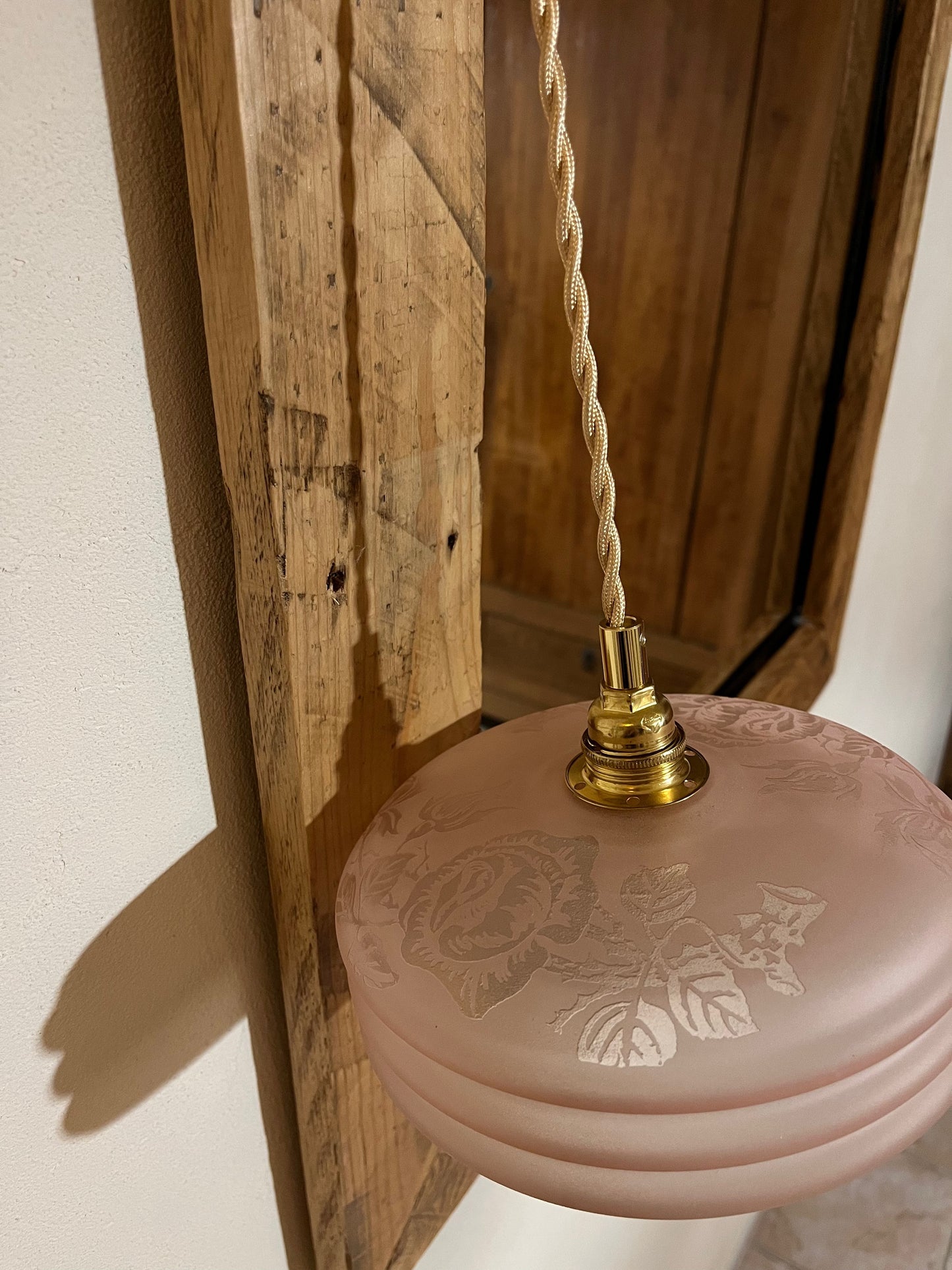 Grace - Globe en verre pour lampe vintage personnalisée sur mesure - lesmimieres