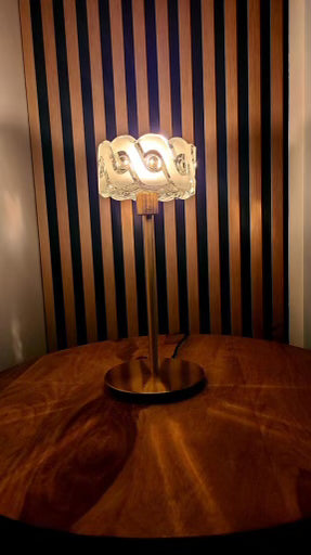 Ilda - Globe en verre pour lampe baladeuse vintage personnalisée sur mesure - lesmimieres