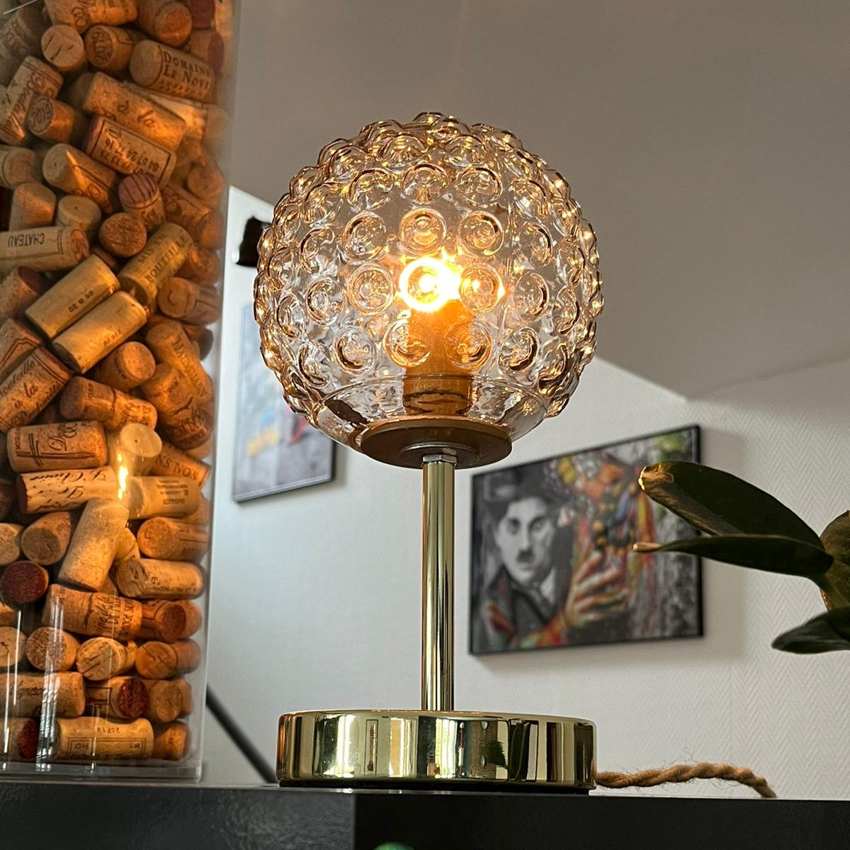 Lampe sur pied vitange