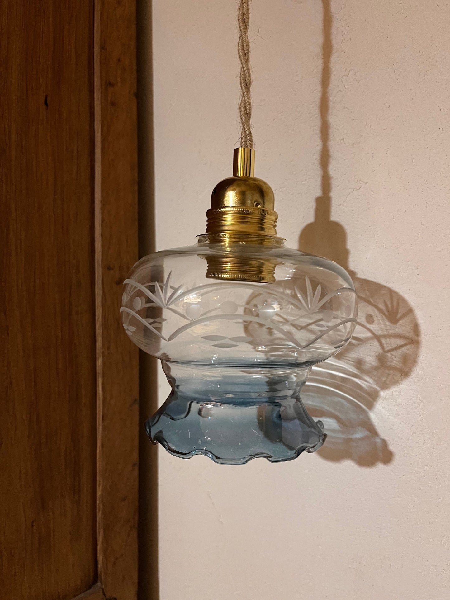 Suspension lampe baladeuse vintage nadine les mimieres