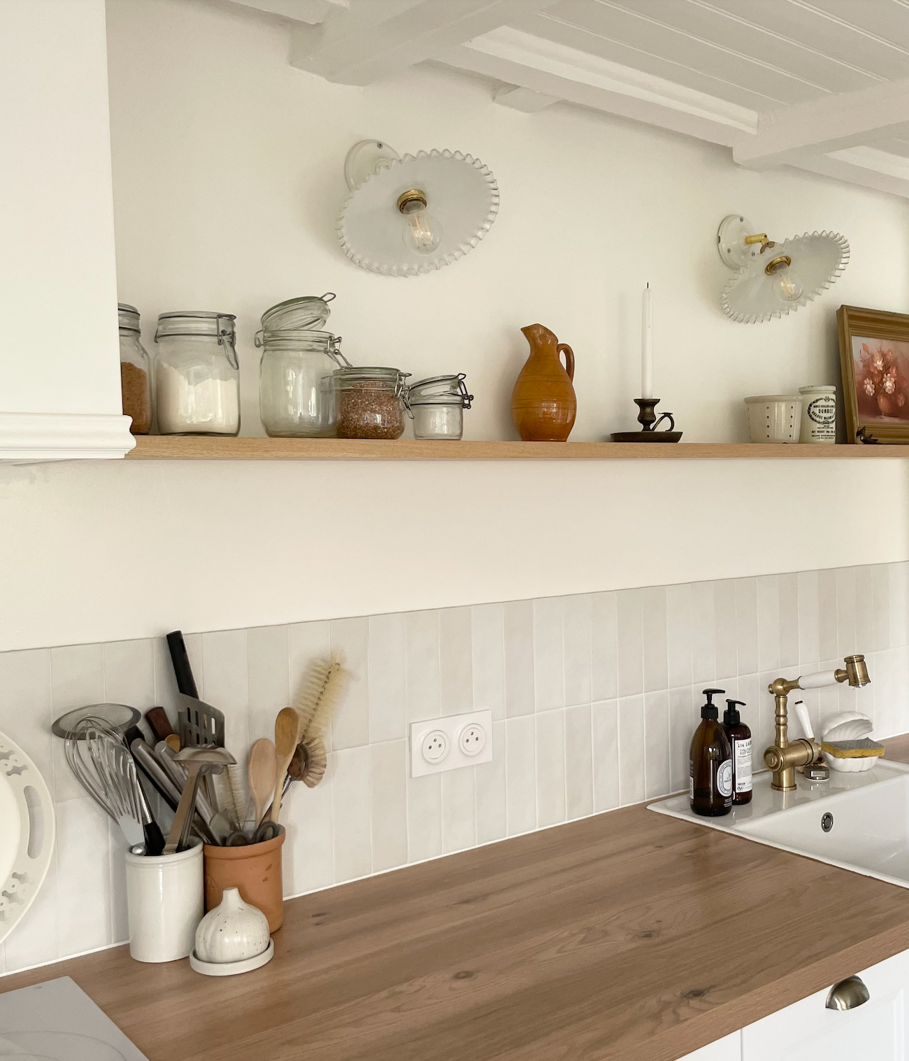 applique murale vintage cuisine