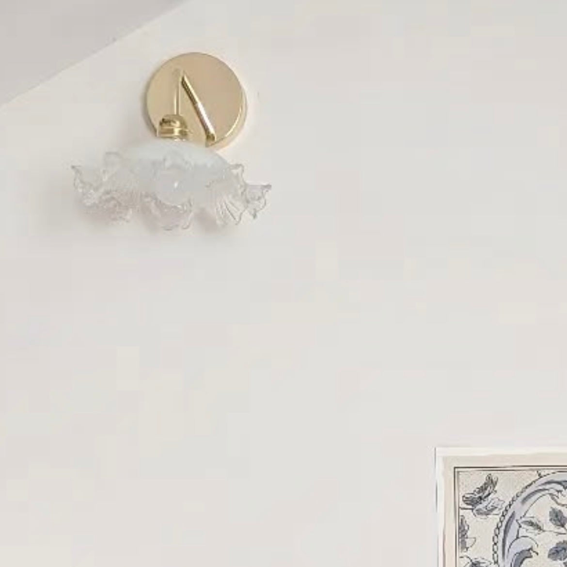pplique murale vintage laiton globe en verre