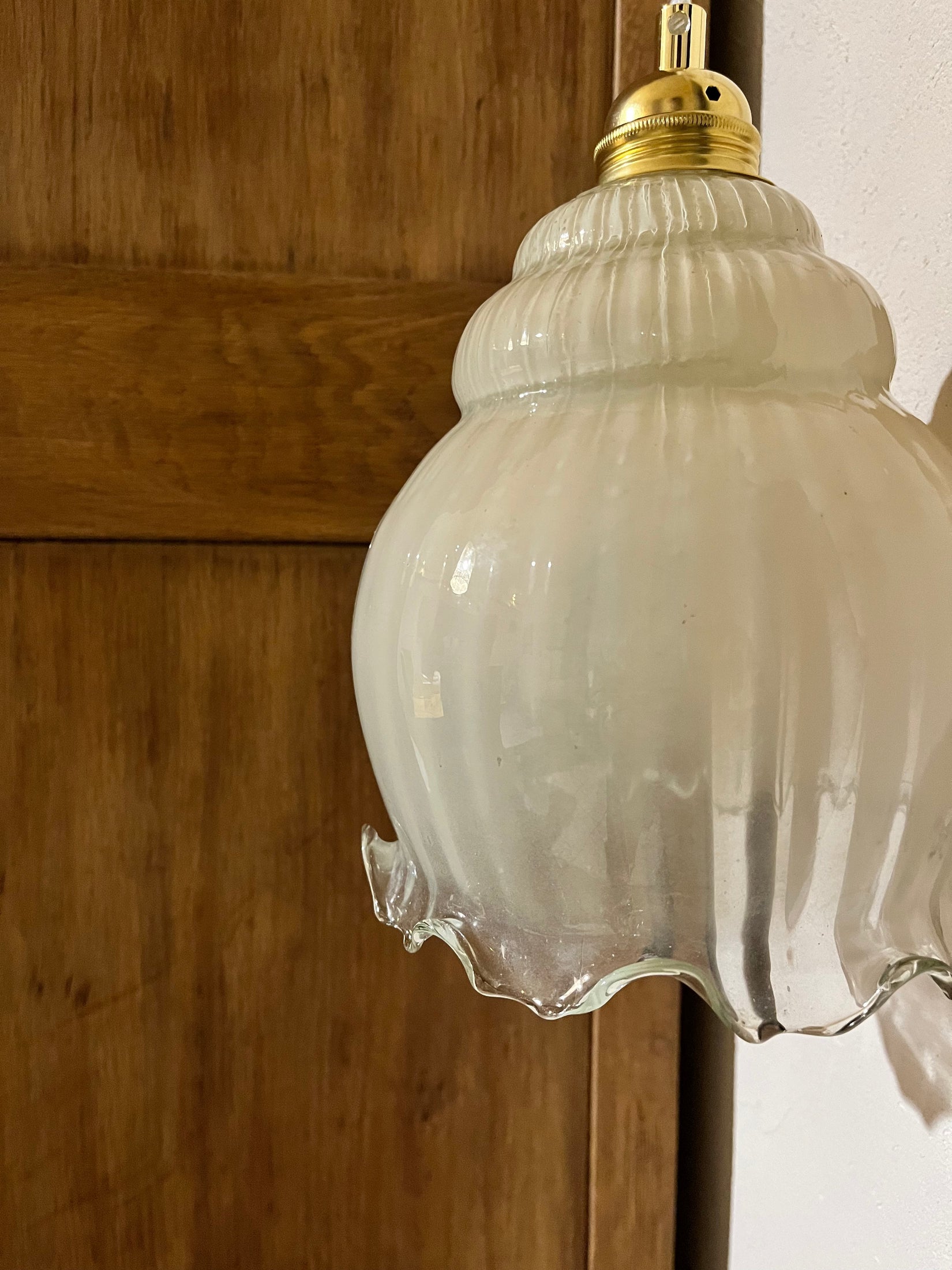 Aurore - Globe en verre pour lampe vintage personnalisée sur mesure - lesmimieres